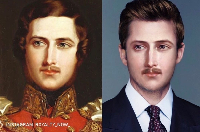 What would historical figures look like if they lived in our time