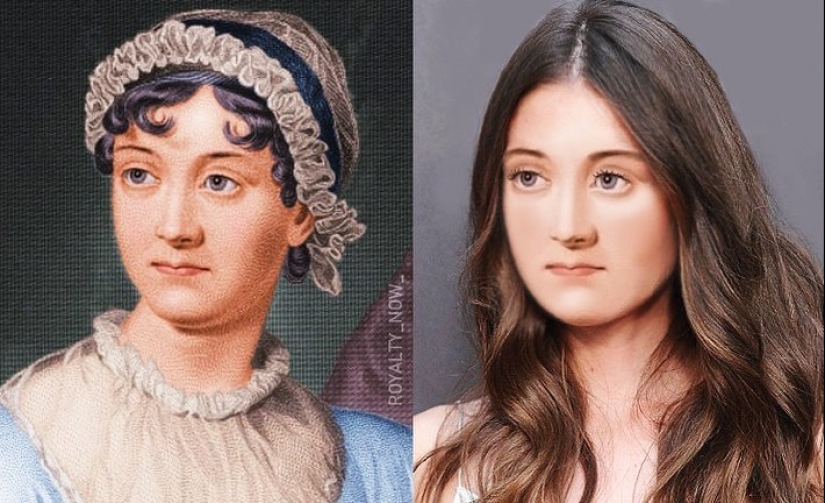 What would historical figures look like if they lived in our time