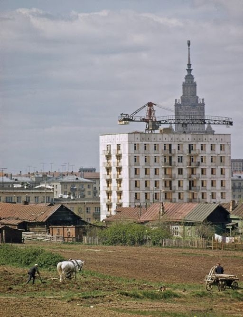 When Moscow was a big village