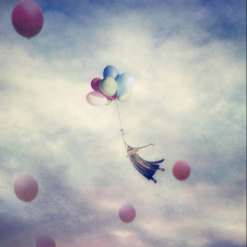 Where dreams lead: fabulous photo manipulations of Kasia Dervinskaya