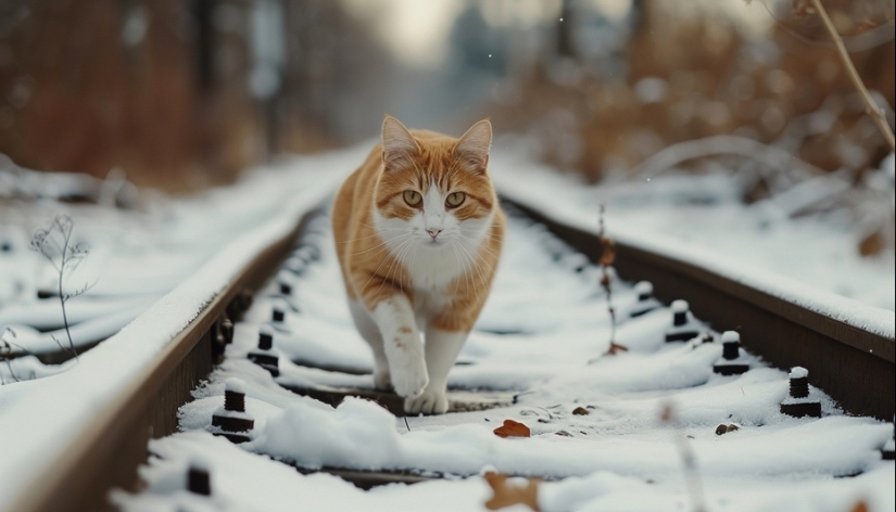 Who is Twix the cat, and why did his story rock Russia?