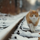 Who is Twix the cat, and why did his story rock Russia?