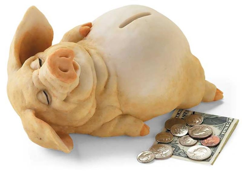 Why are piggy banks made in the shape of pigs?