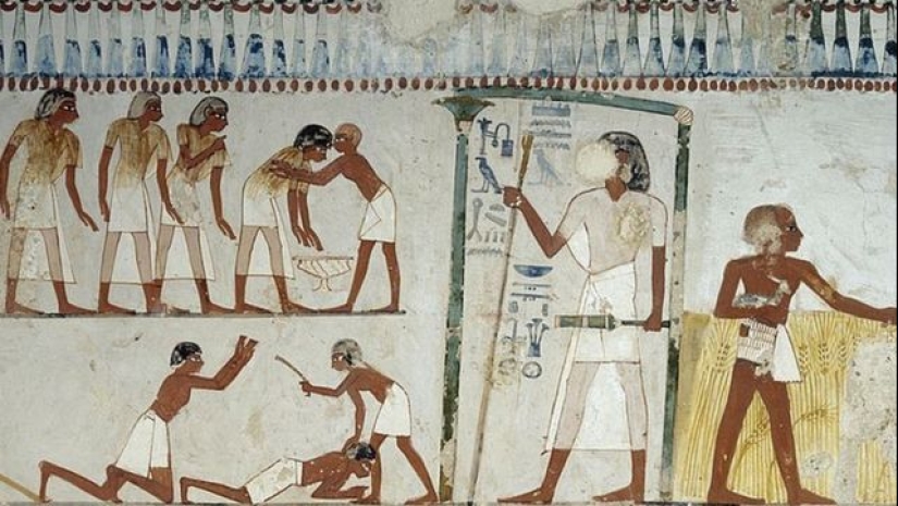 Why are the images of Ancient Egypt so primitive