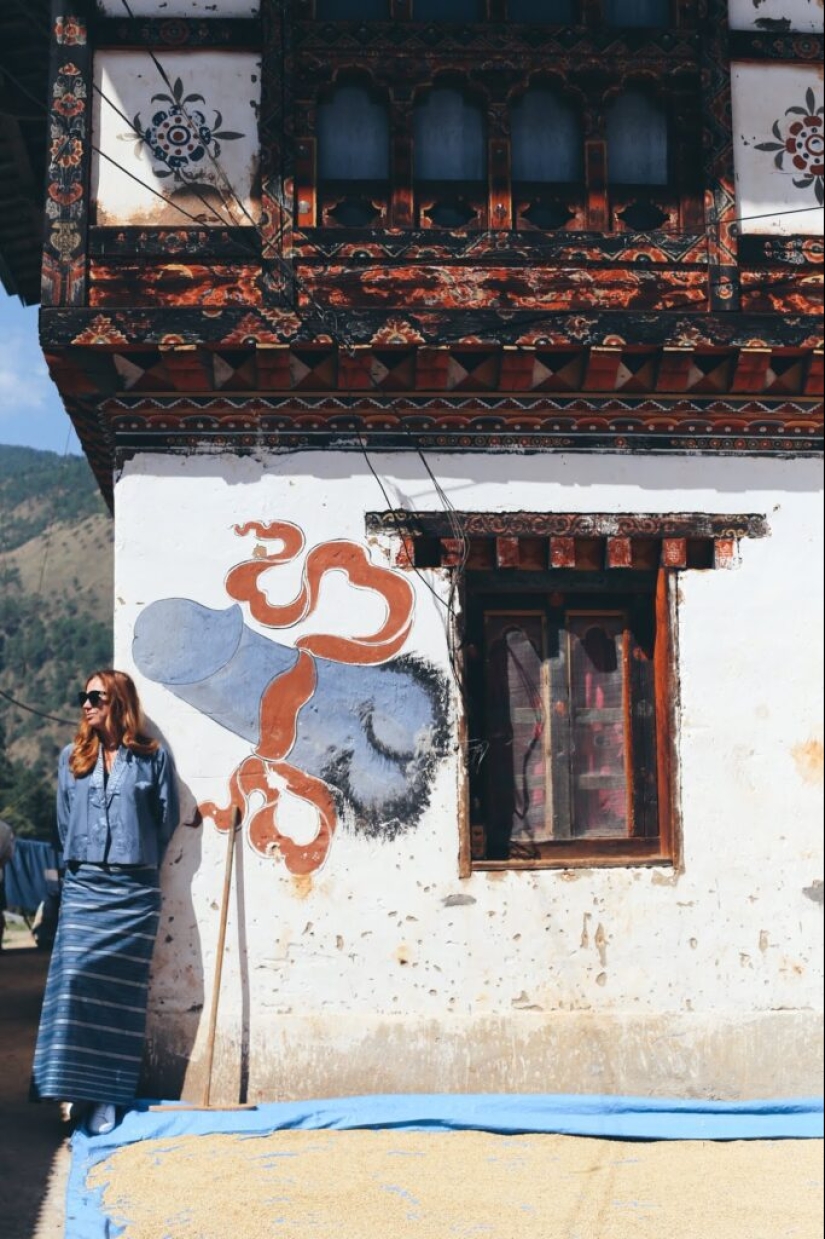 Why are there pictures of phalluses everywhere in Bhutan?