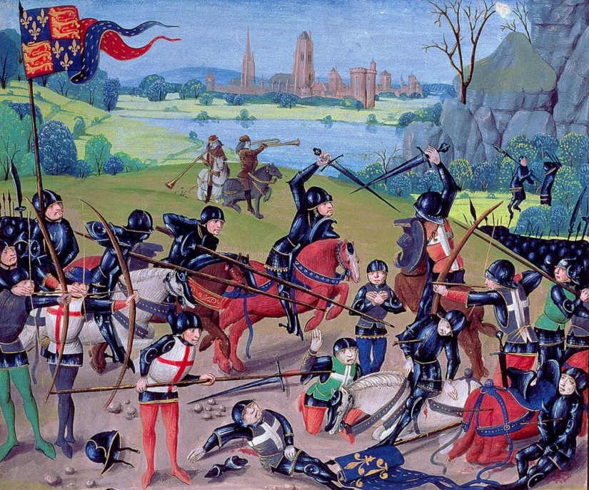 Why did English archers fight without trousers at the Battle of Agincourt