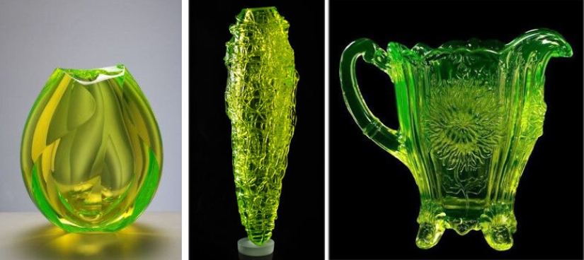 Why did they stop producing uranium glass