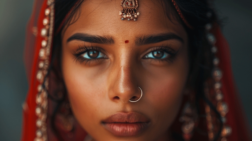 Why do Indian women wear nose rings?