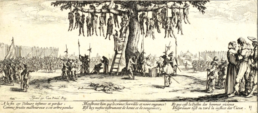 Why has hanging always been considered the most shameful execution