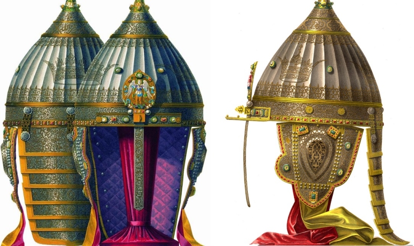 Why is a quote from the Koran forged on the helmet of Alexander Nevsky