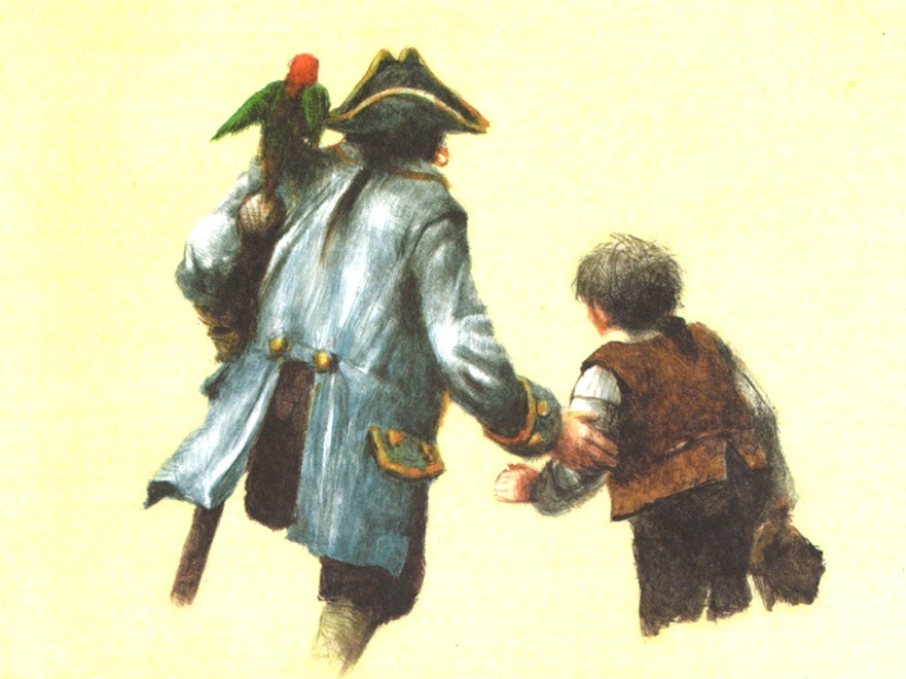 Why pirates are depicted with parrots