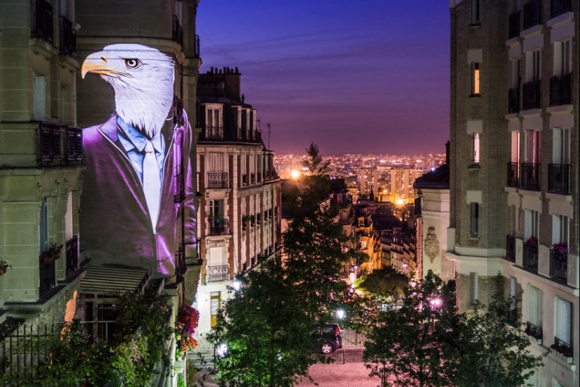 Wild Paris: el elegante safari urbano de Julien Nonnon