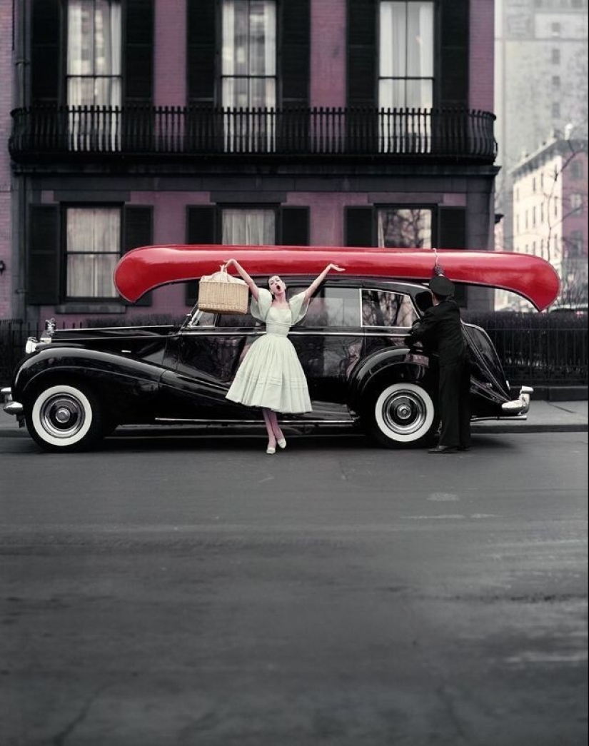 William Helburn, fashion photographer of the 50s, and his beautiful pictures