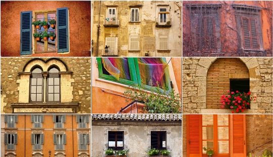 Windows of Italy