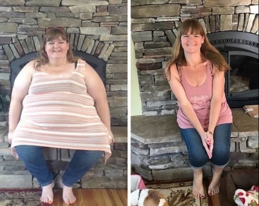 With the will to win! 22 before and after photos showing dramatic changes