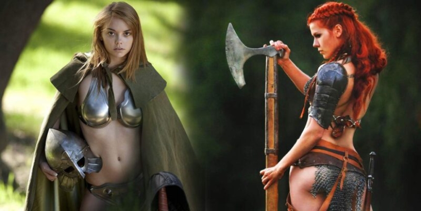 Women's Armor: Fantasy and reality of breast tucks