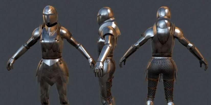 Women's Armor: Fantasy and reality of breast tucks