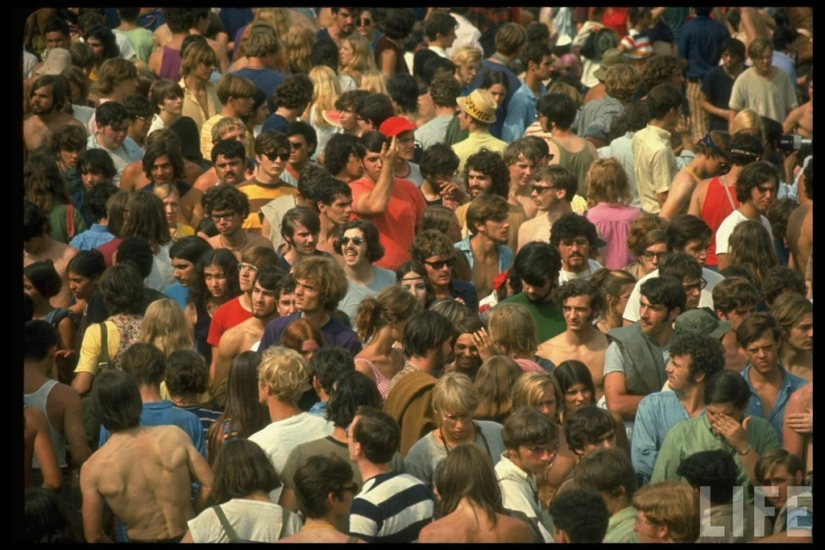 "Woodstock" en 1969 en imágenes de la revista LIFE