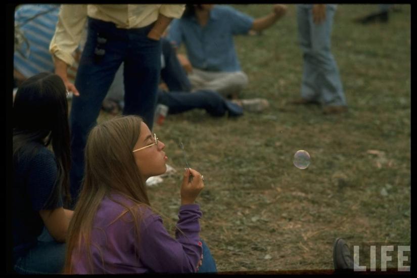 "Woodstock" en 1969 en imágenes de la revista LIFE