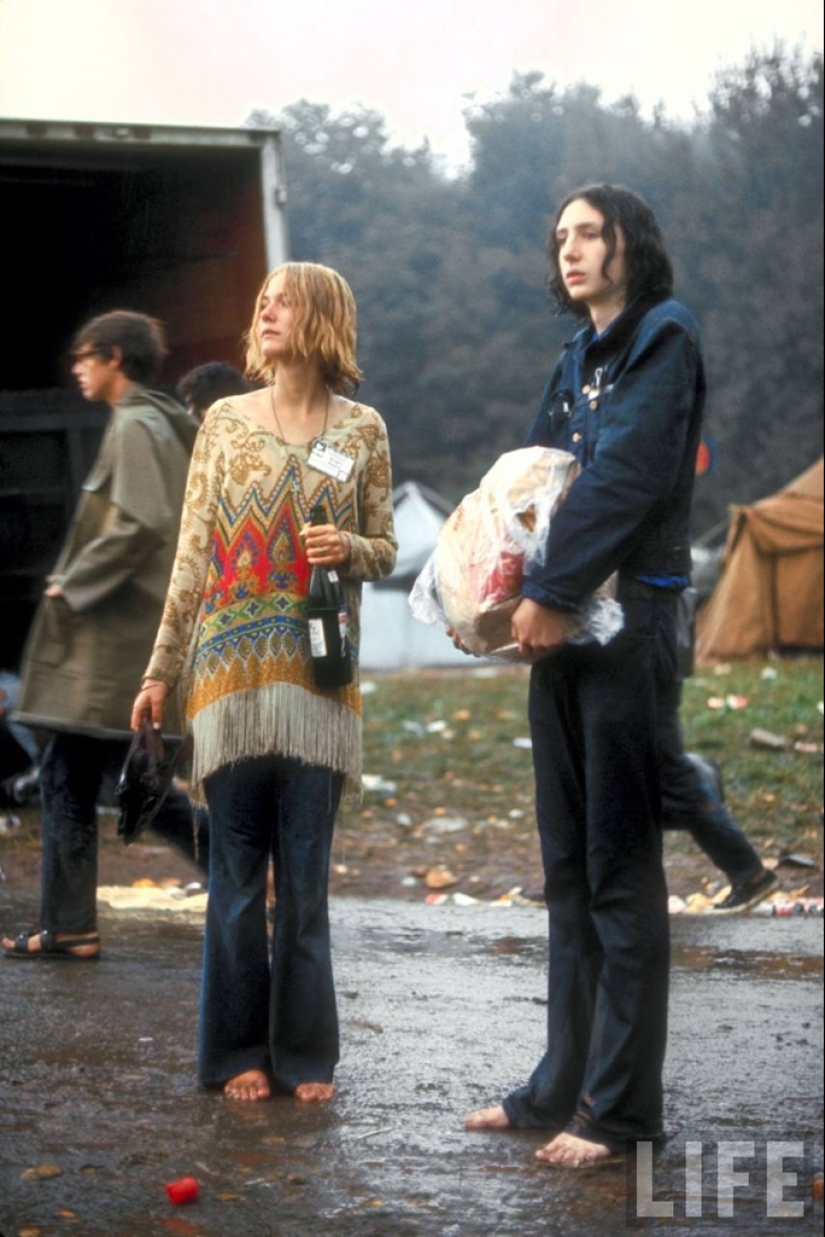 "Woodstock" in 1969 in pictures of LIFE magazine