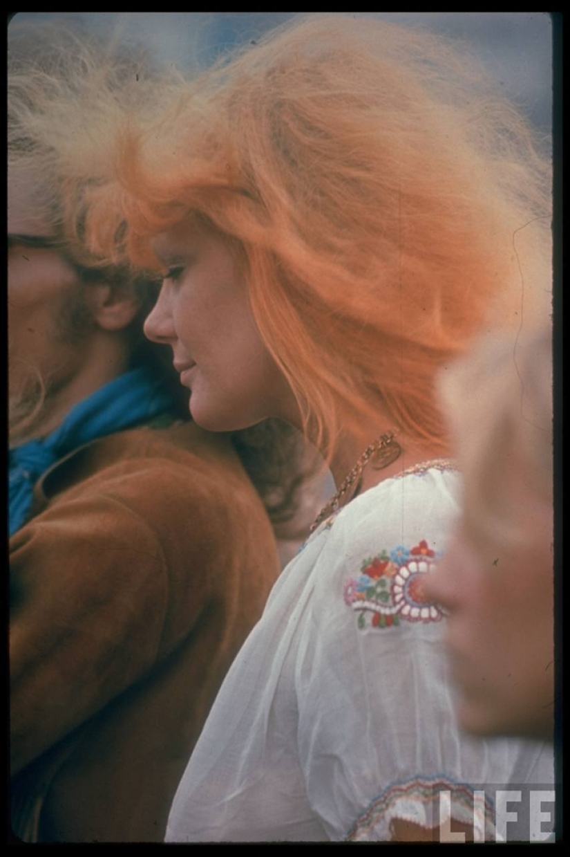 "Woodstock" in 1969 in pictures of LIFE magazine