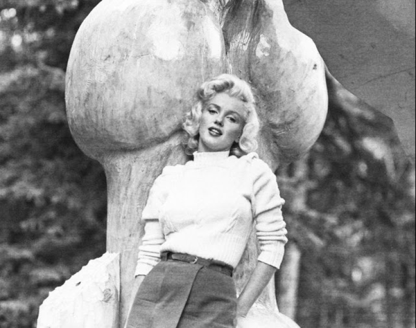 Yeso-la belleza no es un obstáculo: fotos raras de Marilyn Monroe en muletas