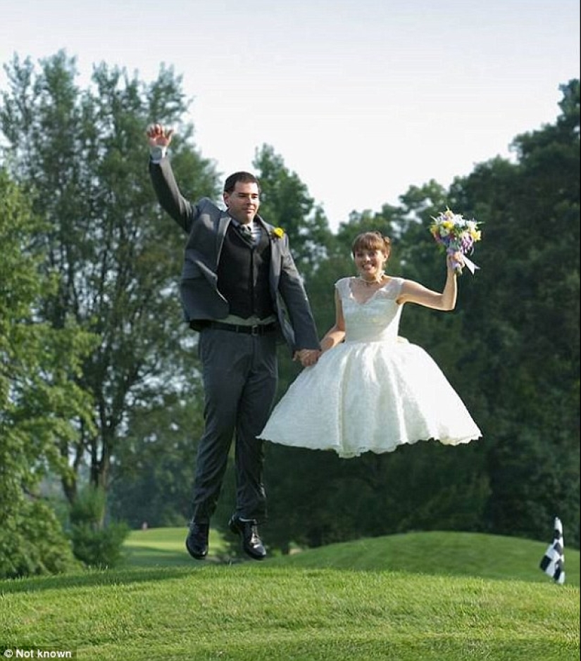 You can't think of it on purpose: the worst wedding photos that will definitely not be shown to guests