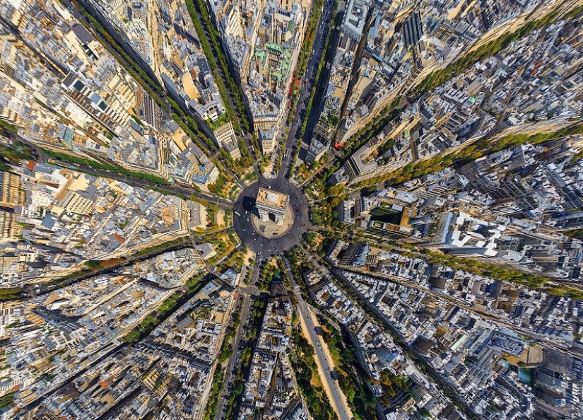 You have not seen them like this: 25 photos of cities from a bird's-eye view