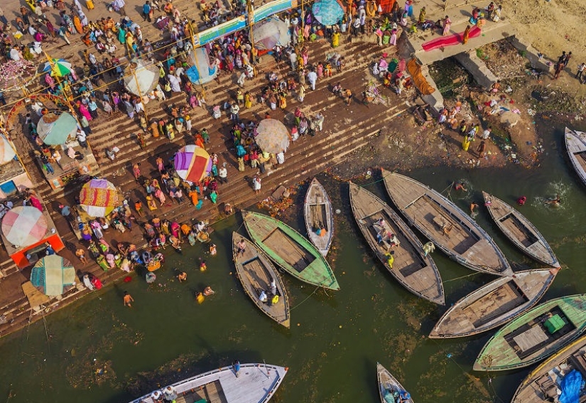 You have not seen them like this: 25 photos of cities from a bird's-eye view