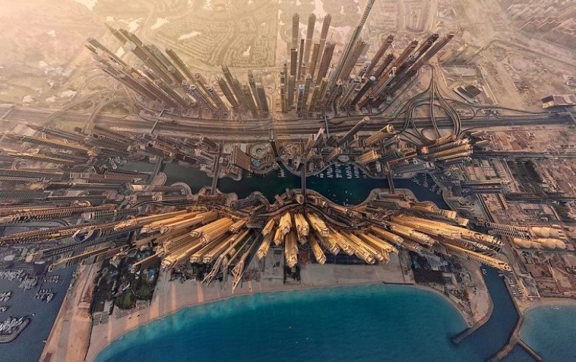 You have not seen them like this: 25 photos of cities from a bird's-eye view