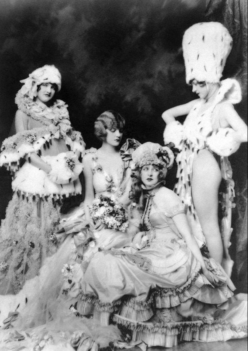 "Ziegfeld Girls": the sexiest Broadway actresses of the 1920s