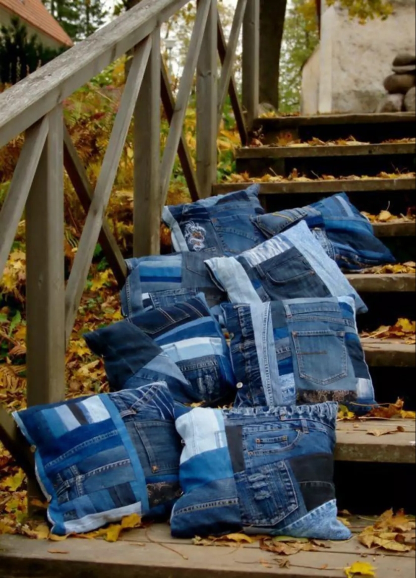 10 ideas geniales: qué hacer con jeans viejos 10 ideas geniales: qué hacer con jeans viejos