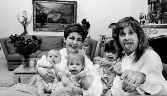 10 most striking moments from the family life of the great and terrible Ozzy Osbourne
