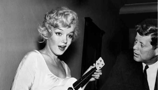 10 novias eróticas del amante Presidente John F. Kennedy