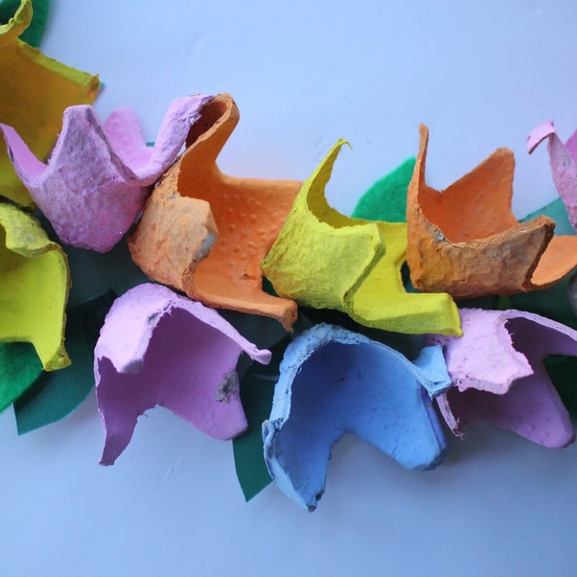 10 options for homemade garlands for the New Year