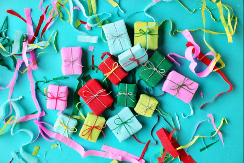 10 options for homemade garlands for the New Year