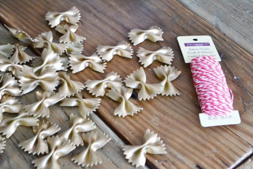 10 options for homemade garlands for the New Year