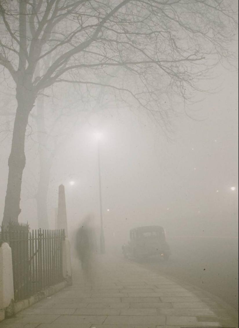 10 photos of the Great Smog in London 10 photos of the Great Smog in London