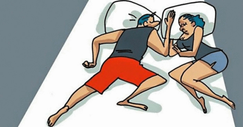 10 sleep poses that clearly characterize the relationship within a couple 10 sleep poses that clearly characterize the relationship within a couple