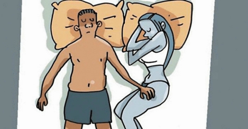 10 sleep poses that clearly characterize the relationship within a couple 10 sleep poses that clearly characterize the relationship within a couple