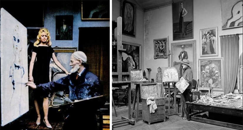 100 famous artists and their workshops