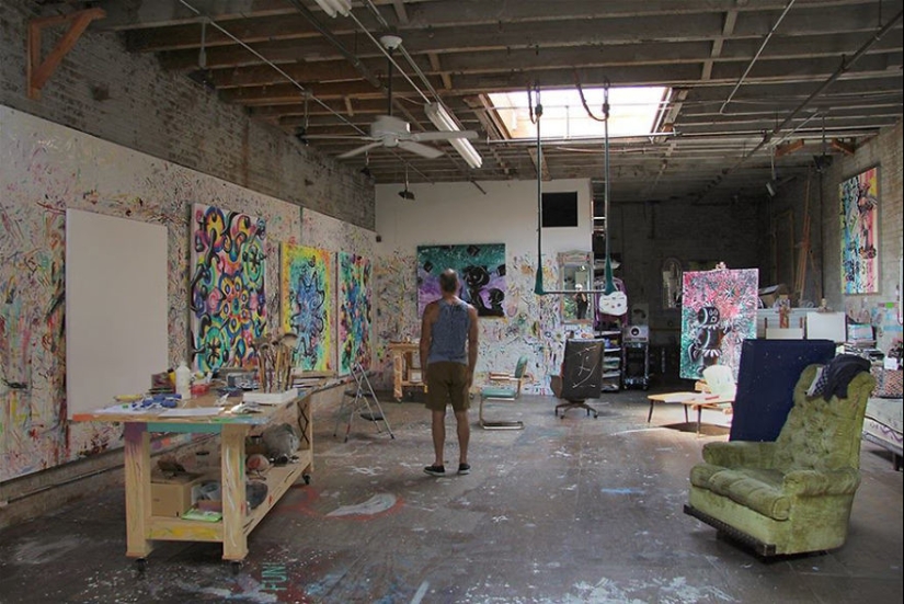 100 famous artists and their workshops