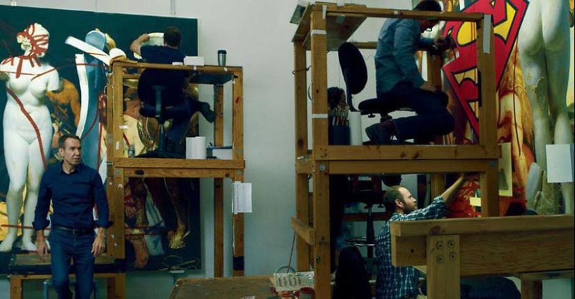 100 famous artists and their workshops