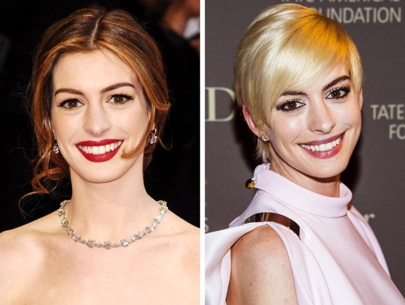 15 de los casos, cuando la estrella decidió cambiar la imagen, pero algo salió mal