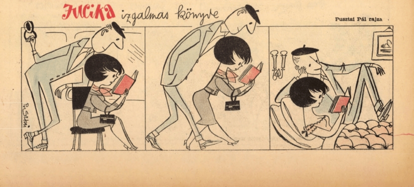 15 funny retro comics about a beauty named Yucika 15 funny retro comics about a beauty named Yucika