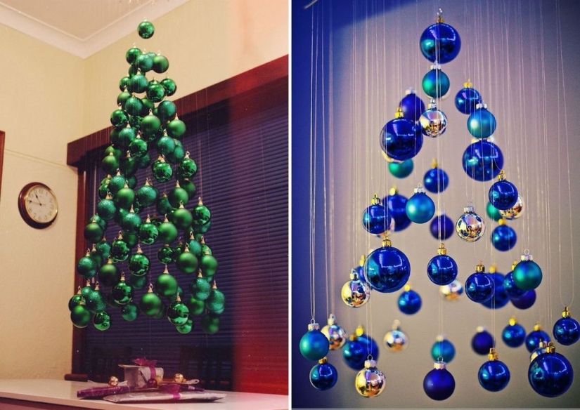 15 ideas para un árbol de Navidad creativo