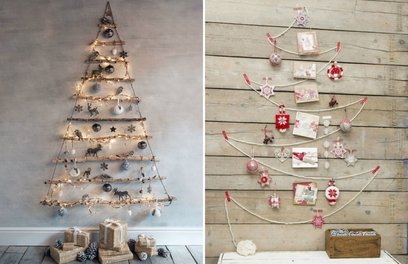 15 ideas para un árbol de Navidad creativo