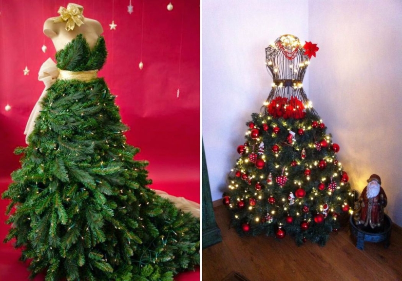 15 ideas para un árbol de Navidad creativo