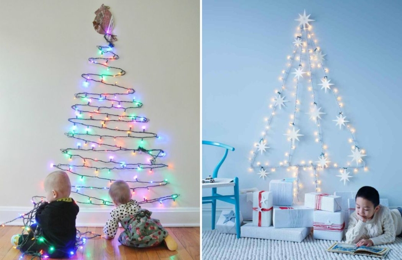 15 ideas para un árbol de Navidad creativo