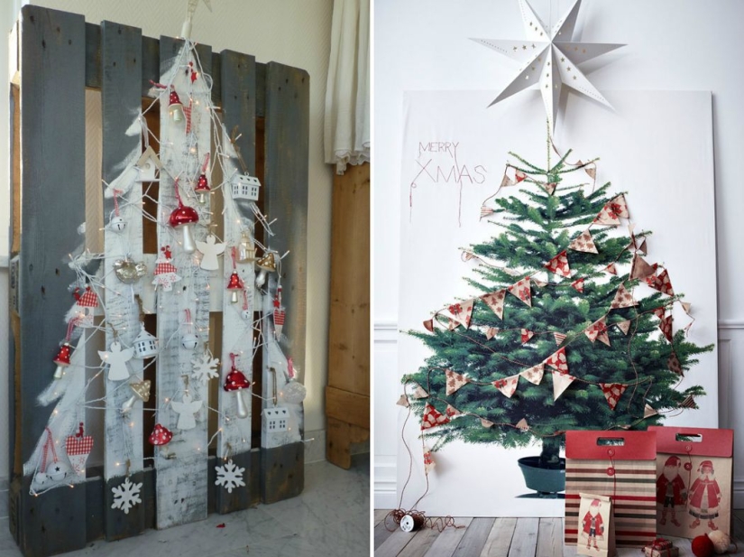 15 ideas para un árbol de Navidad creativo